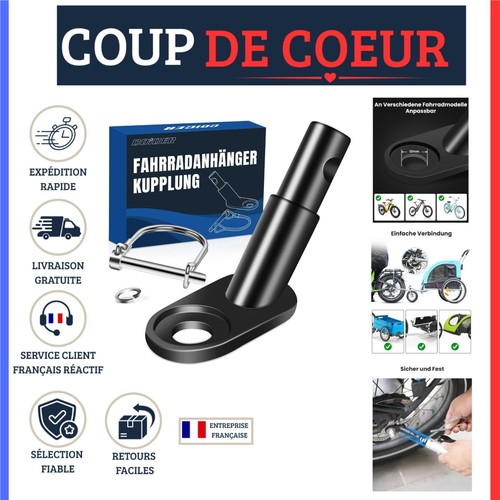 Attache remorque vélo - attache,