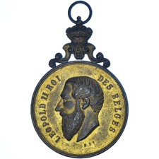 Belgique, Médaille, Leopold