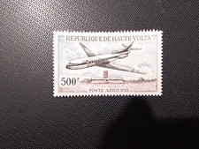 Haute Volta 599f Avion Caravelle MNH Neuf Yv PA47 1968