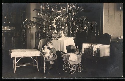 Carte postale jeune - jeune, avec