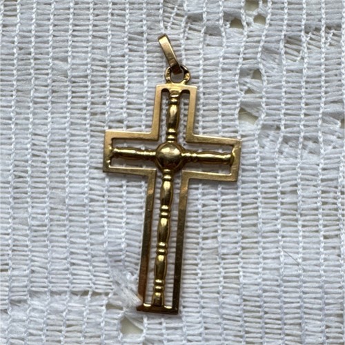 Pendentif croix ancienne - pendentif,