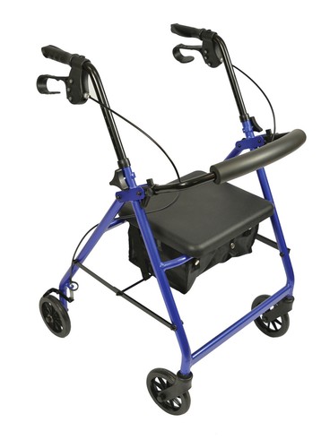 Rollator roues pliable en - 4,