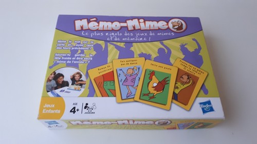 Jeu societe memo - jeu, memo-mime