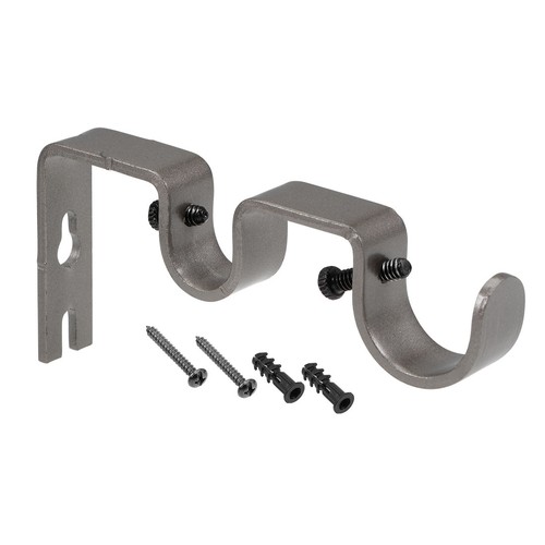 Rideau barre support double - barre,