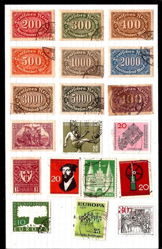 Carton11 allemagne timbres - carton11,