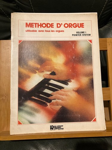 Méthode orgue électronique - méthode, d'orgue