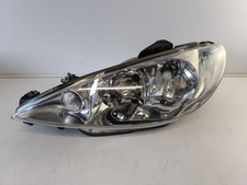 Optique avant principal gauche (feux)(phare) PEUGEOT 206 PHASE 1 9628666880
