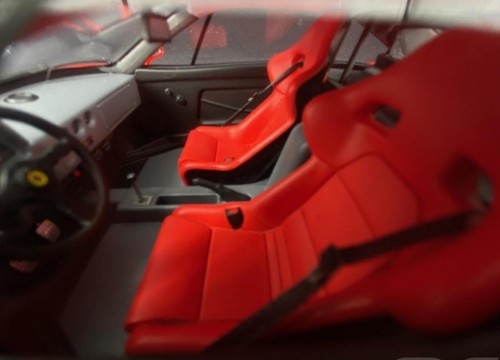 Ferrari f40 rosso - f40, 1987
