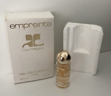 miniature de parfum courreges empreinte EDT 3,5 ml avec boite