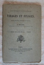 EO 1893 Mercier - Virages et Fixages - 2nde partie - Bibliothèque photographique