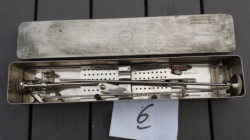 6/Rare boîte instruments de