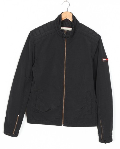 Veste noire style motard tommy - motard,