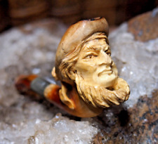 COURTE PIPE FUME CIGARETTE  BRULE GUEULE  EN ÉCUME DE MER   " le forban  "