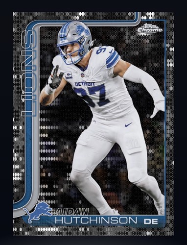 2025 topps nfl chrome - nfl,