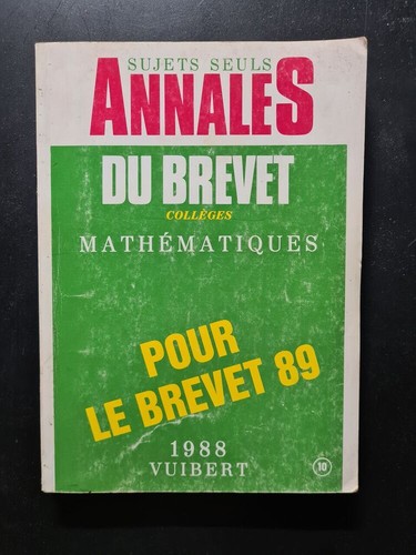 Annales brevet collèges - annales,