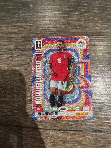 Mohamed salah carte - carte, panini