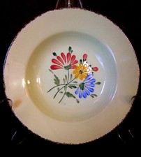 ASSIETTE Service ANJOU Faience NIDERVILLER Céramique Earthenware Plate Lorraine