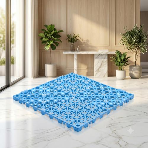 Lot dalle pvc bleu - lot, 30x30cm