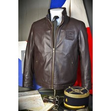Blouson cuir armée française - armée,