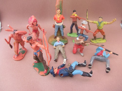 Lot elastolin western - western, cowboys