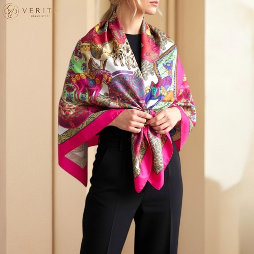Rare vintage foulard - vintage, soie