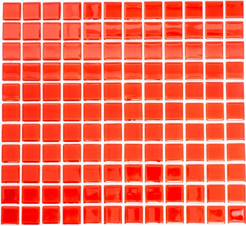 Mosaïque translucide rouge - translucide,