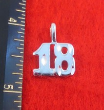 14KT or Blanc EP Numéro " 18