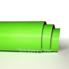 Film Adhésif Carbone Vert 3D