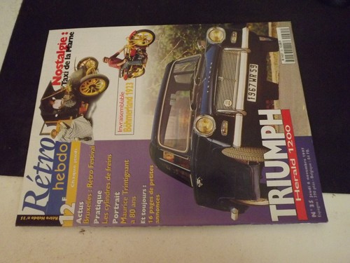 Revue rétro hebdo n - revue,