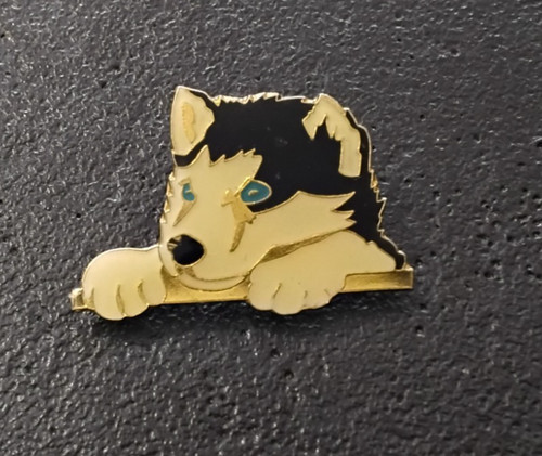 Pin chien chiot husky - pin’s,
