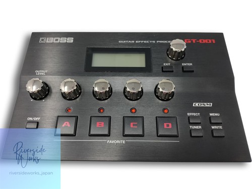 Boss 001 multi effects - boss, gt-001