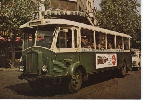 Cpm paris autobus renault - cpm,