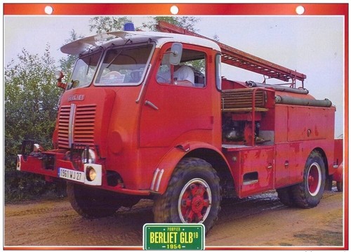 Fiche cartonne camion - c2/,