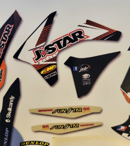 Kit déco motocross - déco, miniature