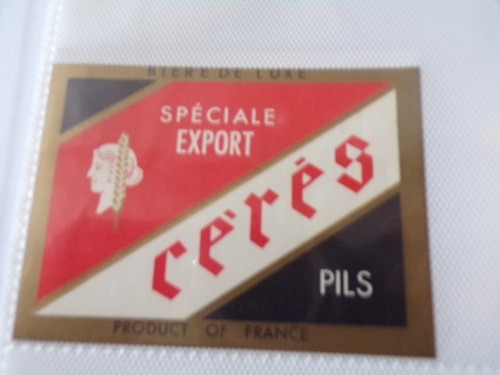 Etiquette ancienne biere - etiquette,