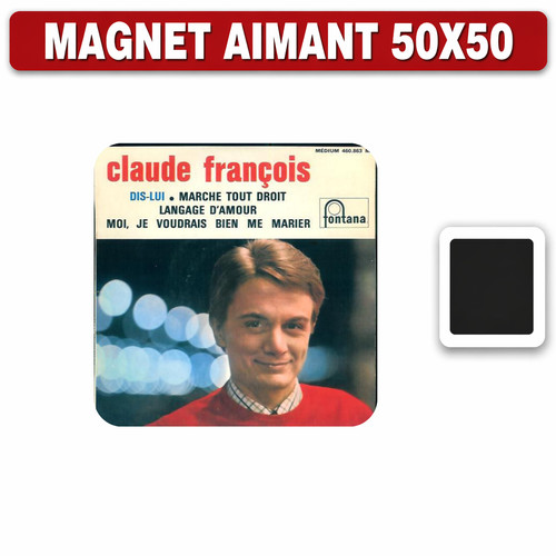 Magnet frigo claude francois - frigo,