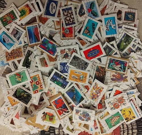 Vrac 500 timbres - de,