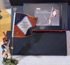Figurine Officier porte drapeau French Line Infantry NA514