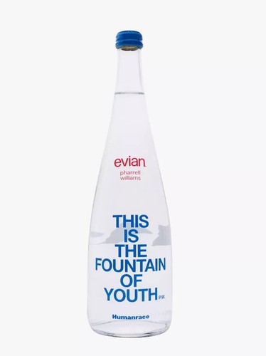 Bouteille evian pharell - evian,