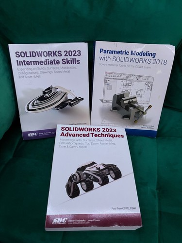 Solidworks book lot - 2018, +