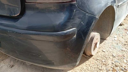 Pare choc arrière volkswagen - arrière,