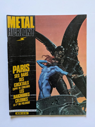 Métal hurlant 1980 - hurlant, n°52