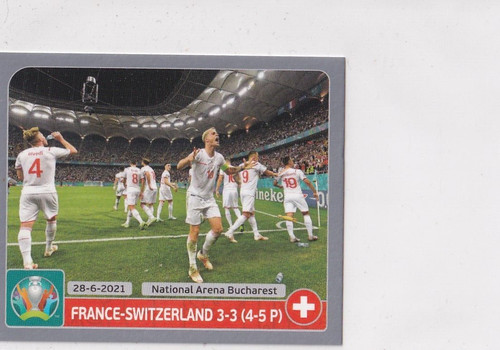 Panini euro 2020 swiss - euro, em