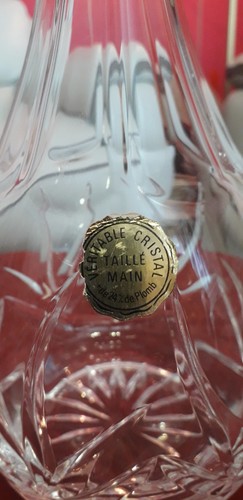 Carafe cristal taillé - carafe,