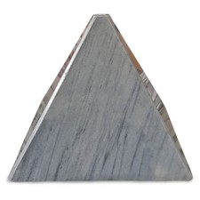 Sculpture pyramide marbre gris - pyramide,