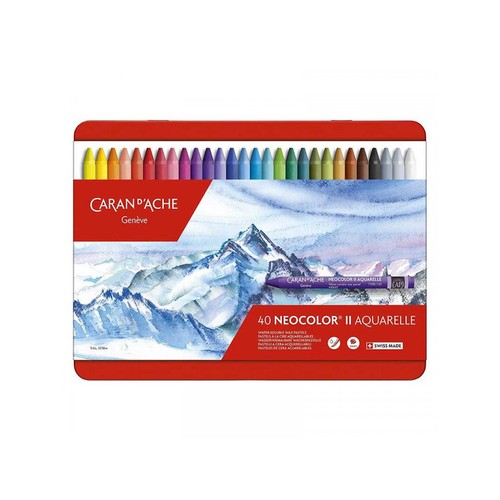 Boite pastels la cire - 40,