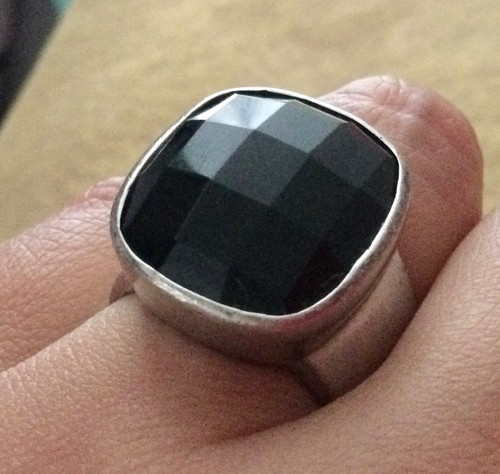 Grosse bague ancienne argent - bague,