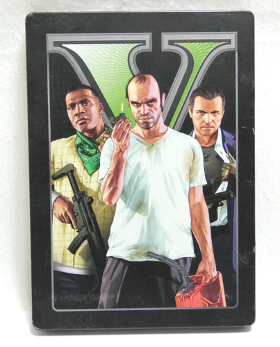 Gta steelbook avec carte - steelbook,