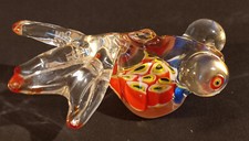 sculpture de poisson en verre