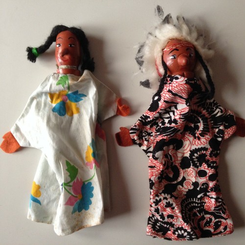 Lot marionnettes theatre - marionnettes,